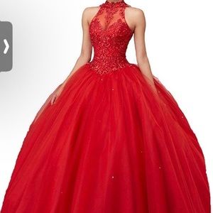 Red Ball Gown SOLD